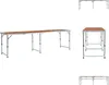 vidaXL Klappbarer Campingtisch Aluminium 240 x 60 cm -  Produktbild-Vorschau 1