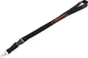 Bisomo Schlüsselband, Lanyard - Schwarz, Orange mit Clip Produktbild-Vorschau 2