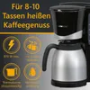 Clatronic Kaffeemaschine mit Thermoskanne | für 8-10 Tassen Produktbild-Vorschau 15