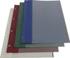 Bilanzmappe bordeaux 100er Pack 4 fach geöst Ösenfarbe gold Produktbild-Vorschau 4
