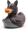 Badeente Katze schwarz Vinyl 8,5 cm Produktbild-Vorschau 1