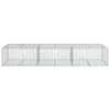 vidaXL Gabione mit Deckel 300x100x50 cm Verzinktes Eisen Produktbild-Vorschau 3