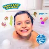 CRAZE INKEE - Badkrijtjes, 6 stuks, blauw, groen, oranje, Productafbeelding-voorbeeld 4