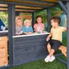 KidKraft Cozy Escape Spielturm mit Rutsche – Zweistöckiges Produktbild-Vorschau 11