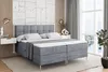 ALTDECOR  Boxspringbett mit Silber Füßen, Matratze und Produktbild-Vorschau 1