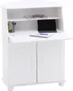 Sekretär Schreibtisch Landhausstil Kommode Klappensekretär Produktbild-Vorschau 1