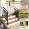 COSTWAY, set van 2 trapleuningen, 96 cm, verstelbaar voor 3 Productafbeelding-voorbeeld 8