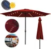 EINFEBEN 3m Sonnenschirm mit LED Solar Marktschirm mit Produktbild-Vorschau 1