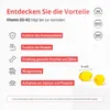 Vitamin D3 K2 Hochdosiert 5000 IE – K2 MK-7 All-Trans 100µg Produktbild-Vorschau 3