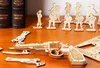 RoboTime 3D puzzle meccanico in legno Revolver Corsac Anteprima dell’immagine prodotto 11