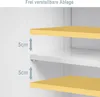 EUGAD Hängeschrank mit Einer Tür, verstellbarem Produktbild-Vorschau 7
