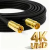 4m Antennenkabel für TV Kabelfernsehen HD 4K 135dB Koaxial Produktbild-Vorschau 1