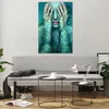 Bilder auf glas - Einteilig - Frau Natur Grafik - 80x120cm Produktbild-Vorschau 6