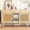 Sweiko Sideboard 120x40x78cm, Kommode mit 3 Schubladen und Produktbild-Vorschau 1