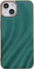 Mobigear Wavy iPhone 14 Hülle Hardcase Backcover - Grün Produktbild-Vorschau 1