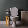 Portarotoli Relaxdays, 4 rotoli, bambù, A x P: 42 x 14,5 Anteprima dell’immagine prodotto 3