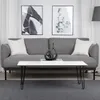 janEven Couchtisch FlairLine Weiß Rechteckig Hairpin Beine Produktbild-Vorschau 3