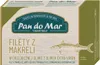 MAKRELA FILETY W BIO OLIWIE Z OLIWEK EXTRA VIRGIN 120 g - PAN DO MAR Produktbild-Vorschau