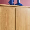 sweeek - Sideboard Holzdekor 2 Türen 80 cm - Natur Produktbild-Vorschau 6