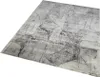 Teppich modern Kurzflor Wohnzimmerteppich abstrakt grau Produktbild-Vorschau 2