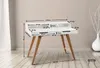 Schreibtisch Eaton 110 cm weiß Produktbild-Vorschau 2