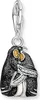 Pendentif charm pingouins argenté Voir les images du produit 3