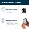 bremermann Seau à maquillage mural carré 3 litres avec Voir les images du produit 6