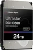 A studio shot of a Western Digital Ultrastar DC HC580 24TB data center hard drive. Produktbild-Vorschau