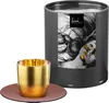 EISCH Espressoglas 109/6 gold-copper m.Untersetzer in GR Produktbild-Vorschau 1