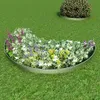 vidaXL Bordure de pelouse 20 pcs. Acier galvanisé 100 x 20 Voir les images du produit 8