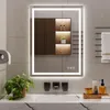Koonmi 80x60cm LED Badezimmerspiegel - 3 Einstellbare Produktbild-Vorschau 3