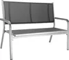 KETTLER Basic Plus 2er Bank, silber/anthrazit, Produktbild-Vorschau 1