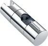 A silver shower head holder on a white background. Produktbild-Vorschau