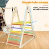 COSTWAY 4 in 1 Indoor Klettergerüst, Spielplatz mit Produktbild-Vorschau 6