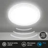 LED Deckenlampe Bewegungsmelder IP44 LED Badlampe Produktbild-Vorschau 2