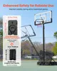 VEVOR Basketballständer max. 3,05 m höhenverstellbarer Produktbild-Vorschau 3
