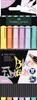 FABER-CASTELL Filzstift Black Edition 6er Pastell Voir les images du produit 1