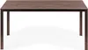Homelux 6 Sitzer Gartentisch 156x78 cm Polywood braun Produktbild-Vorschau 9
