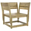 The Living Store Gartensofa mit Armlehnen und Kissen Produktbild-Vorschau 5
