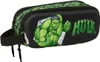 Podwójne wielofunkcyjne etui Hulk czarno-zielone 21 x 8 x 6 Podgląd zdjęcia produktu 1