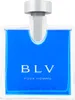 A product shot of a bottle of Bvlgari BLV Pour Homme Eau de Toilette spray. Voir les images du produit
