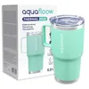 Aquafloow nerezový termohrnček 800 ml mätový – izolačný Náhľad obrázku produktu 1