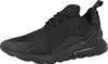 A studio shot of a single black Nike sneaker. Anteprima dell’immagine prodotto