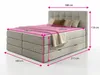 Boxspringbett Best XL mit 2 Bettkästen und Topper, mit Produktbild-Vorschau 4