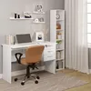 WOLTU Bürotisch, mit 3 Schubladen und Schloss, aus Holz, Produktbild-Vorschau 2