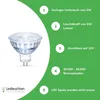 LED-line LED GU5,3 MR16 3W 36° Reflektor 273lm Produktbild-Vorschau 2