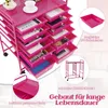GOPLUS Rollwagen Schubladenwagen, Rollcontainer mit 12 Produktbild-Vorschau 3