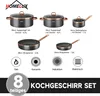 Topfsets 8-tlg Kochtopf Set Induktions mit Produktbild-Vorschau 2