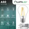 LUMILED 6er Set LED Lampe ultraeffizient A60 E27 4,9W Produktbild-Vorschau 2