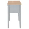 vidaXL Psací stůl šedý 109,5 x 45 x 77,5 cm Dřevo Náhled obrázku produktu 4